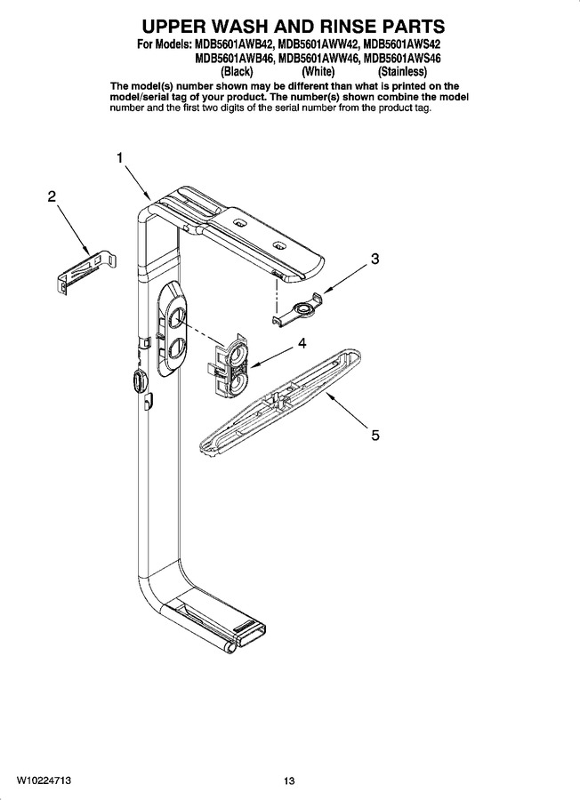 Diagram for MDB5601AWB42