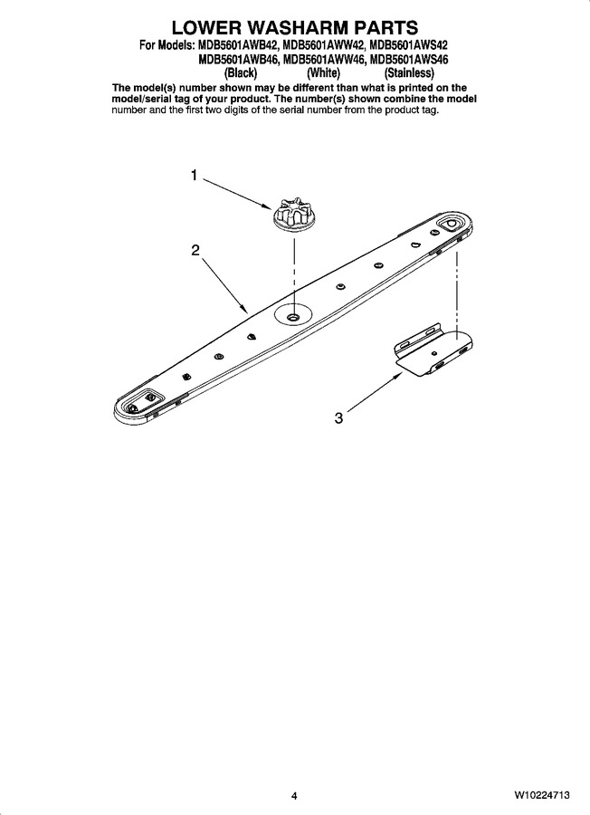 Diagram for MDB5601AWB42