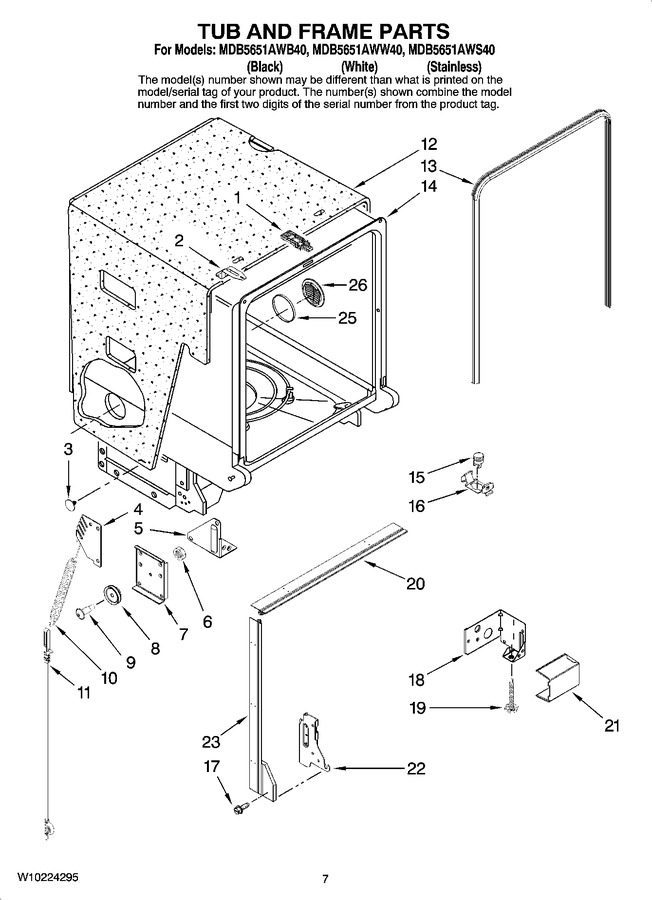 Diagram for MDB5651AWS40