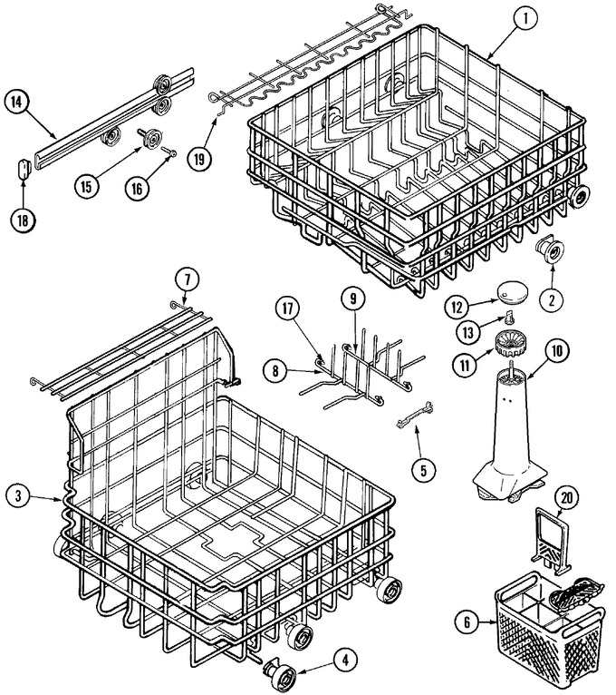 Diagram for MDB6100AWQ