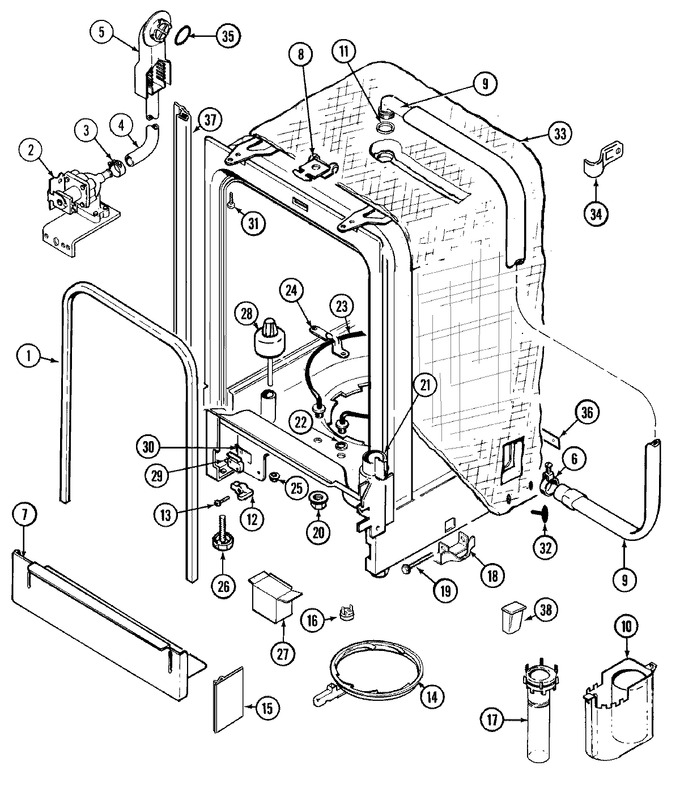 Diagram for MDB6000AWA