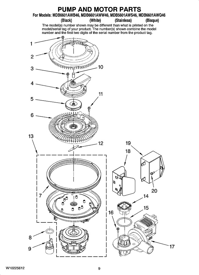 Diagram for MDB6601AWW46