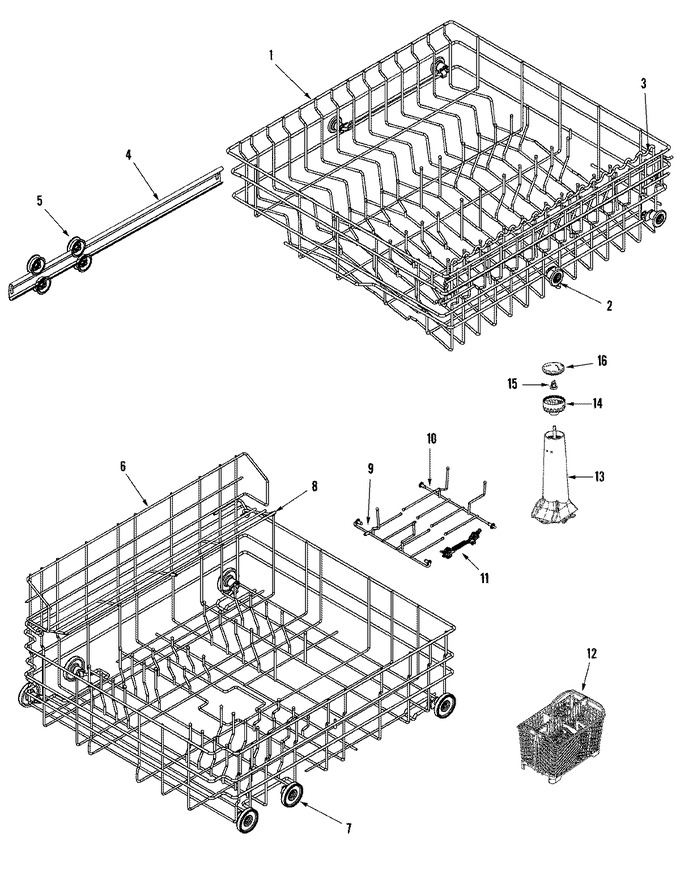 Diagram for MDB6650AWW