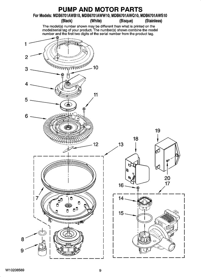 Diagram for MDB6701AWW10