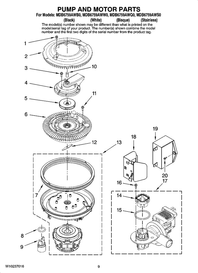 Diagram for MDB6759AWB0