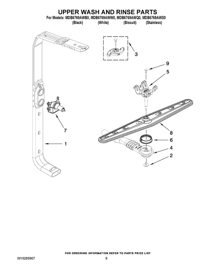 Diagram for MDB6769AWW0