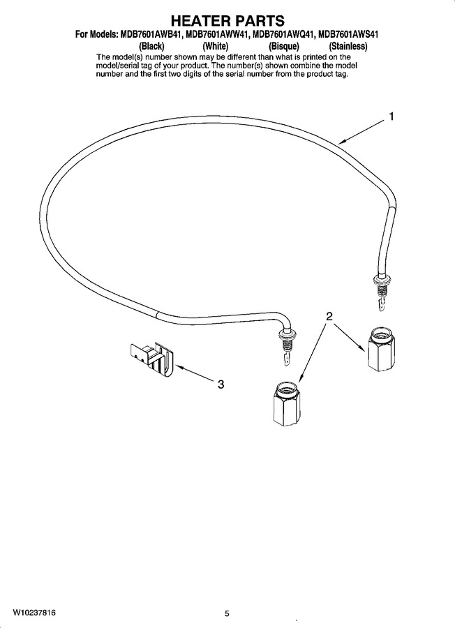 Diagram for MDB7601AWS41