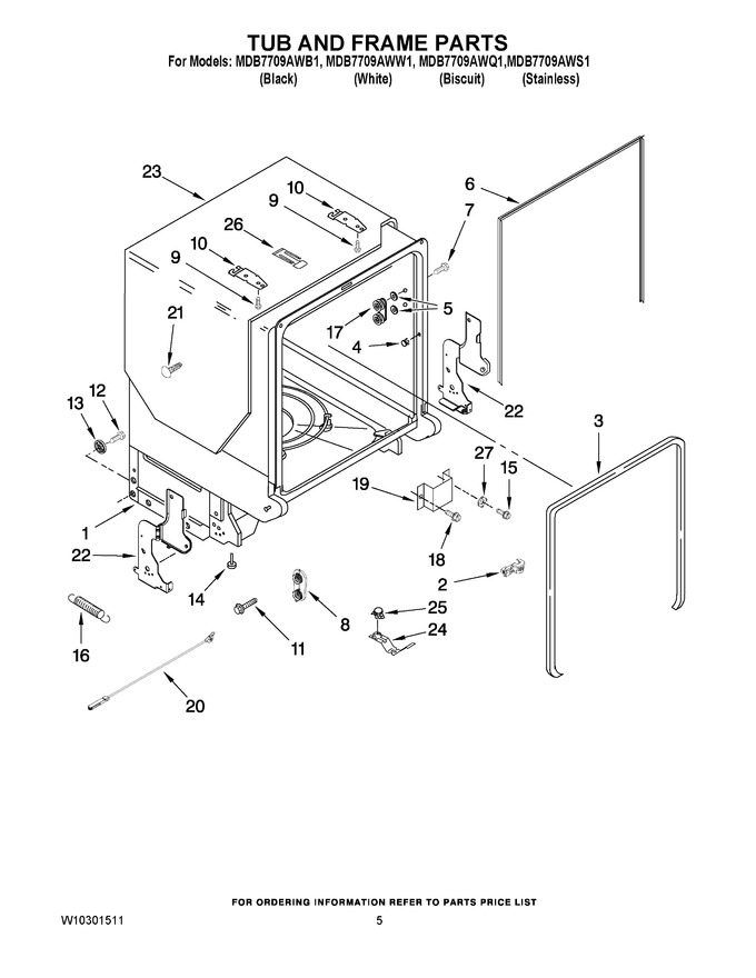 Diagram for MDB7709AWW1