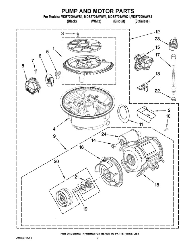 Diagram for MDB7709AWW1