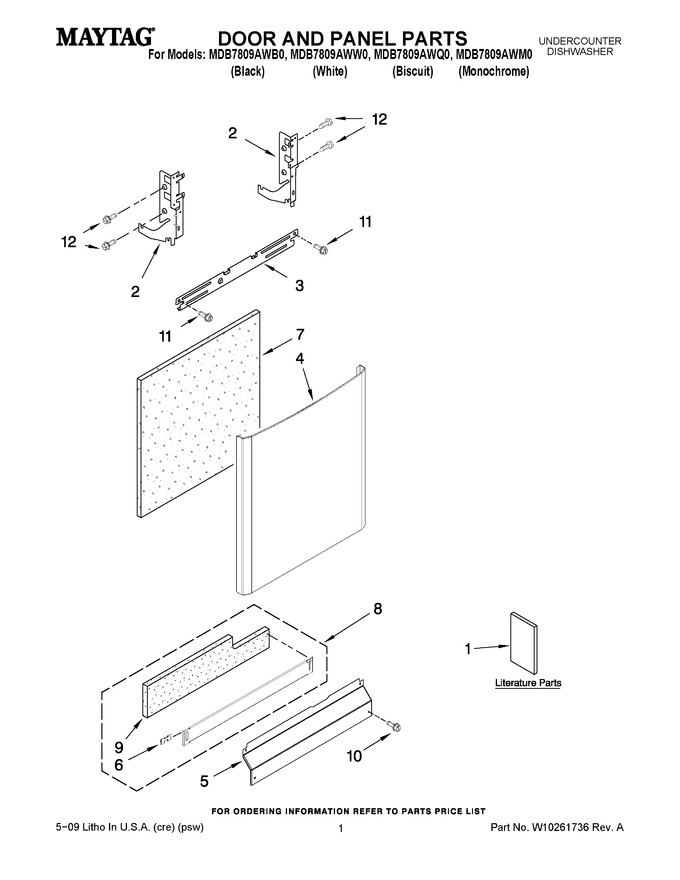 Diagram for MDB7809AWW0