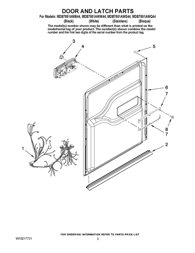 Diagram for MDB7851AWS44