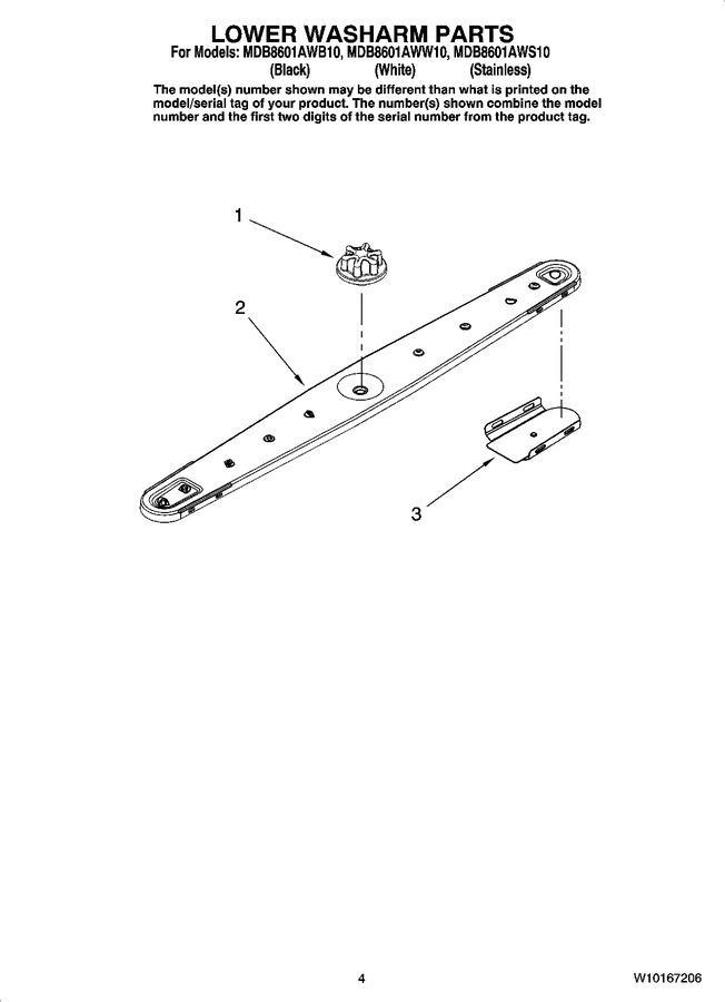 Diagram for MDB8601AWB10