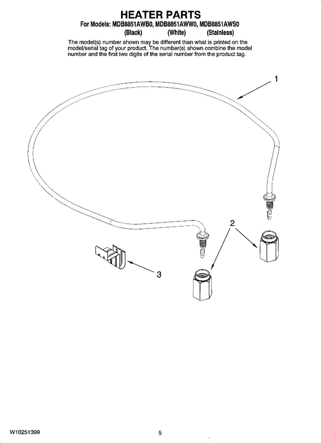 Diagram for MDB8851AWW0