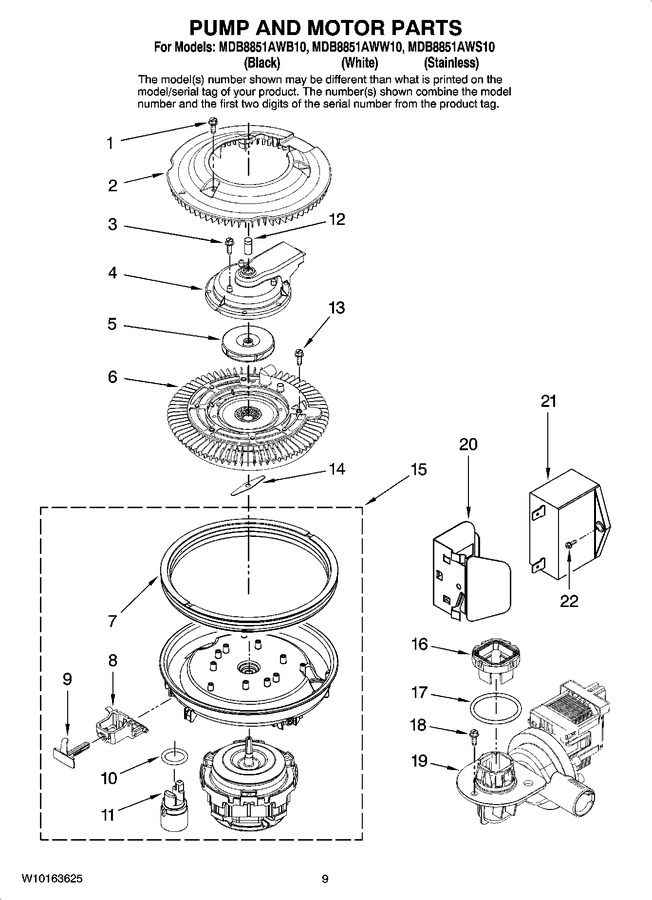 Diagram for MDB8851AWB10