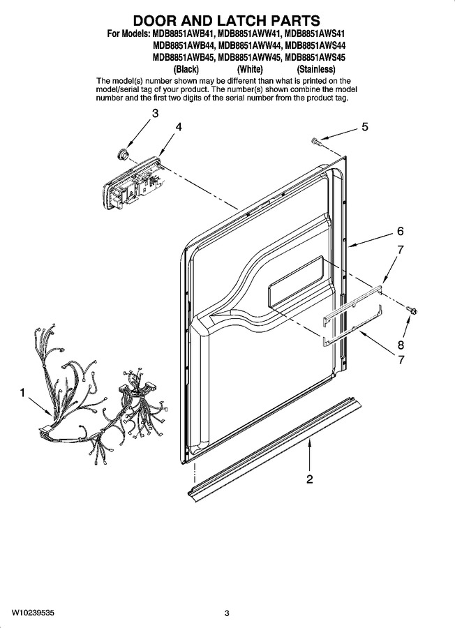 Diagram for MDB8851AWB41