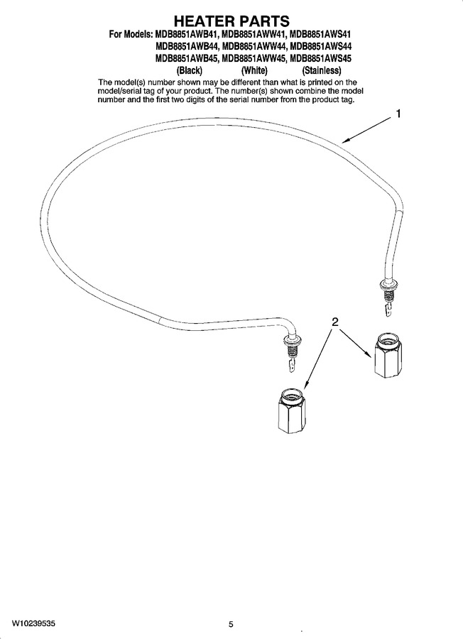Diagram for MDB8851AWW44
