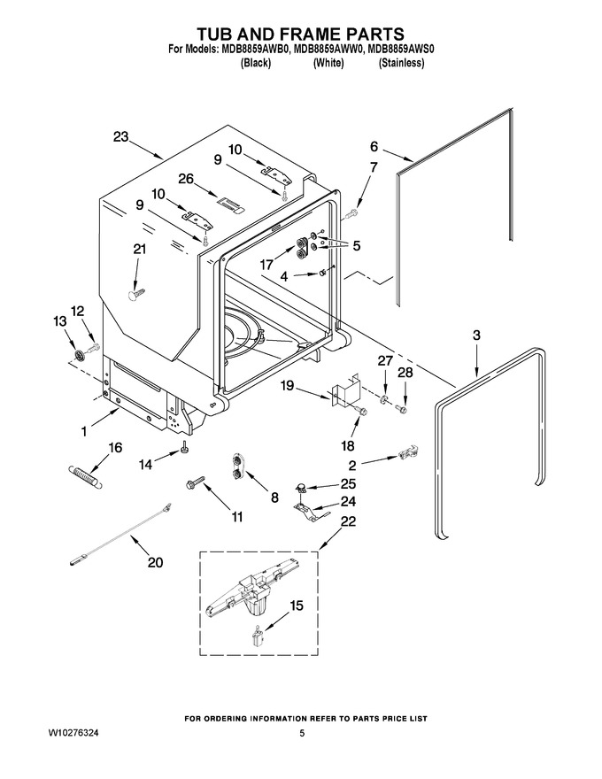 Diagram for MDB8859AWS0