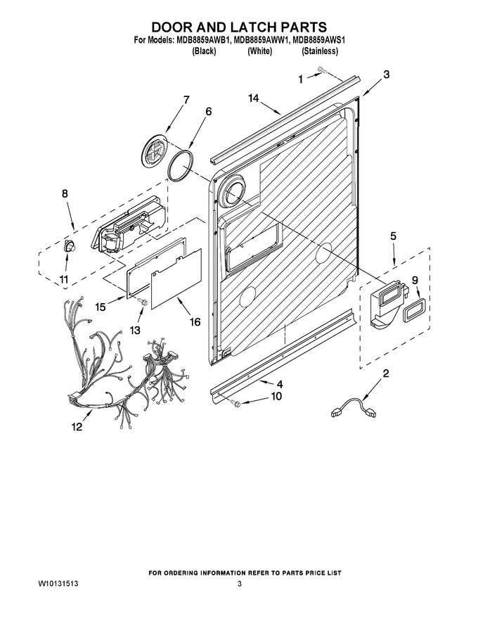 Diagram for MDB8859AWS1