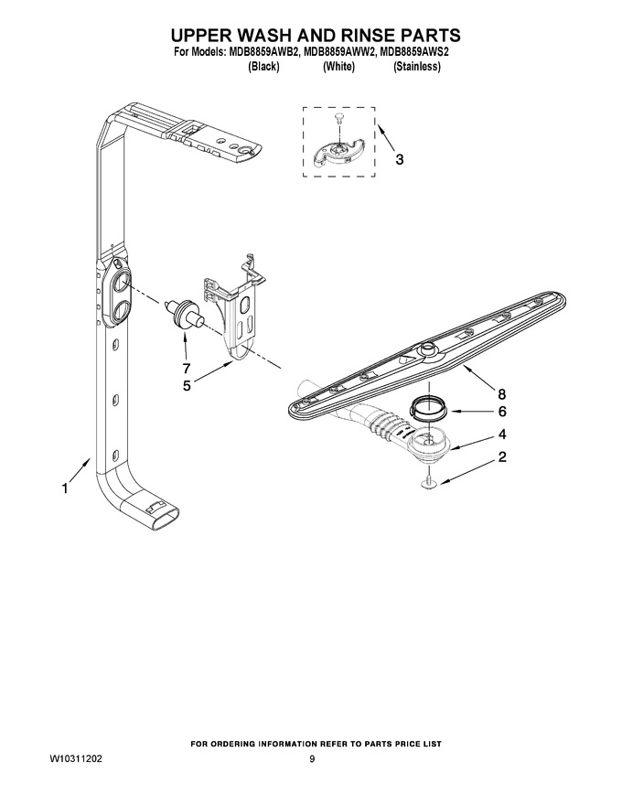 Diagram for MDB8859AWS2