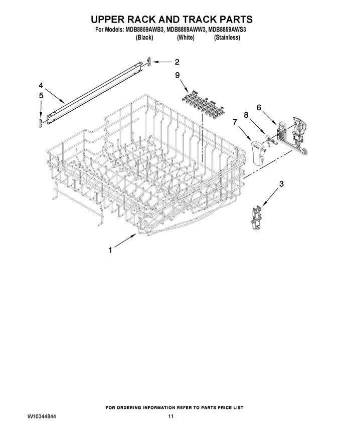 Diagram for MDB8859AWB3
