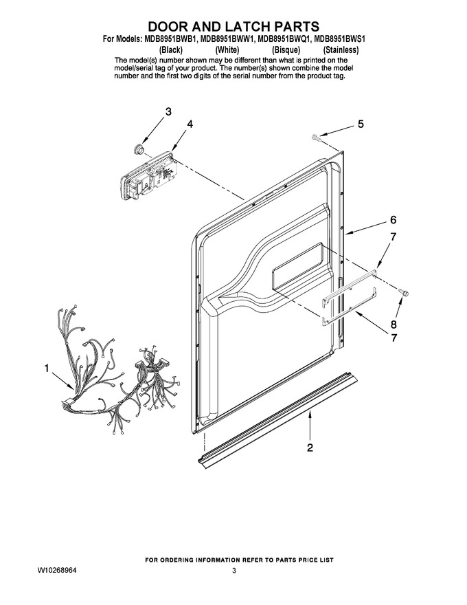 Diagram for MDB8951BWW1