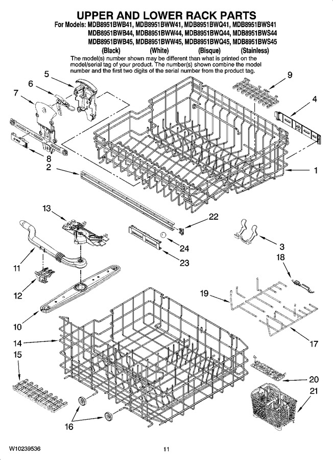 Diagram for MDB8951BWB41