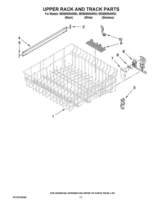 Diagram for MDB8959AWB3