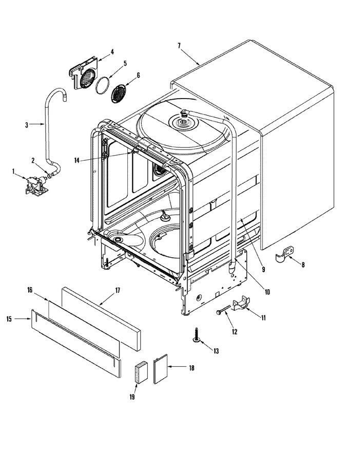 Diagram for MDB9150AWB
