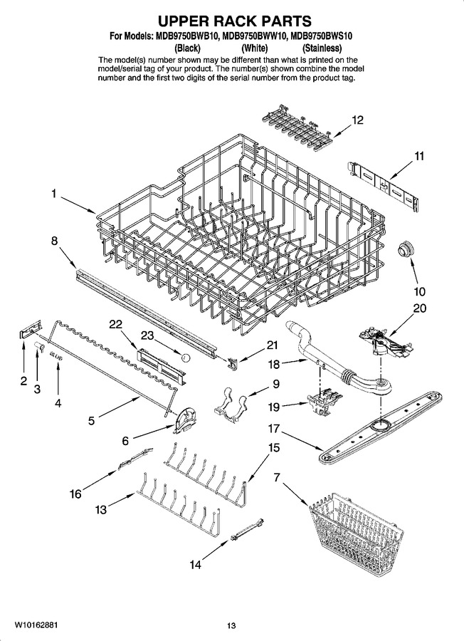 Diagram for MDB9750BWW10