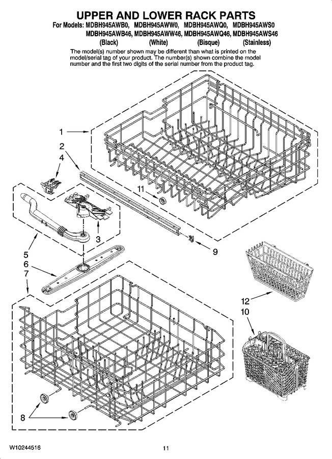 Diagram for MDBH945AWB46