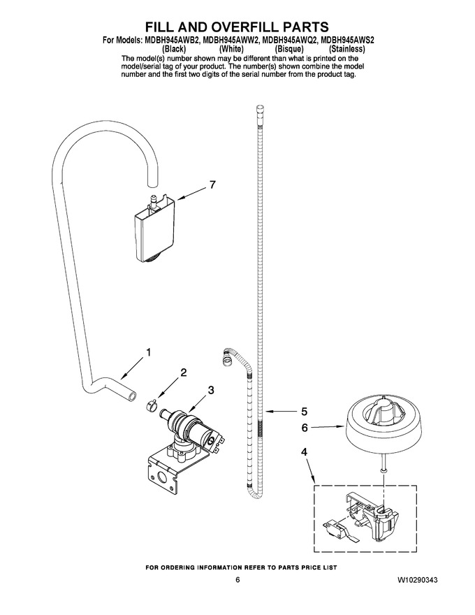Diagram for MDBH945AWQ2
