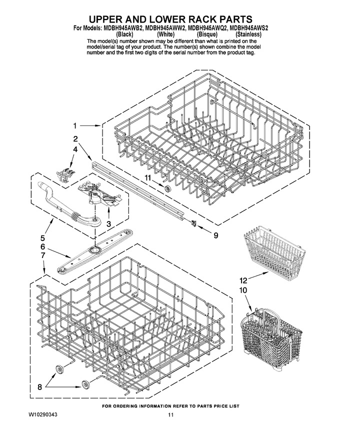 Diagram for MDBH945AWQ2