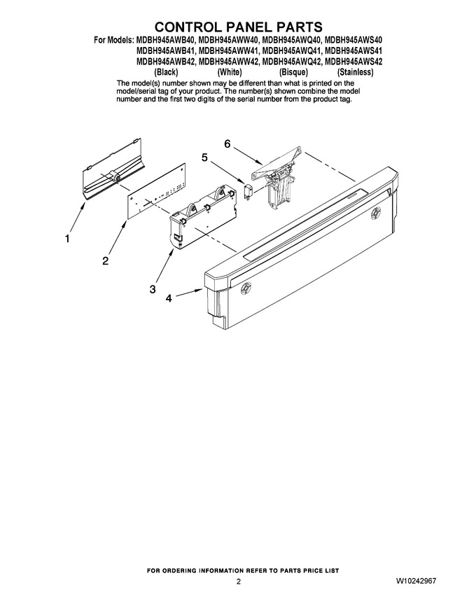 Diagram for MDBH945AWQ40
