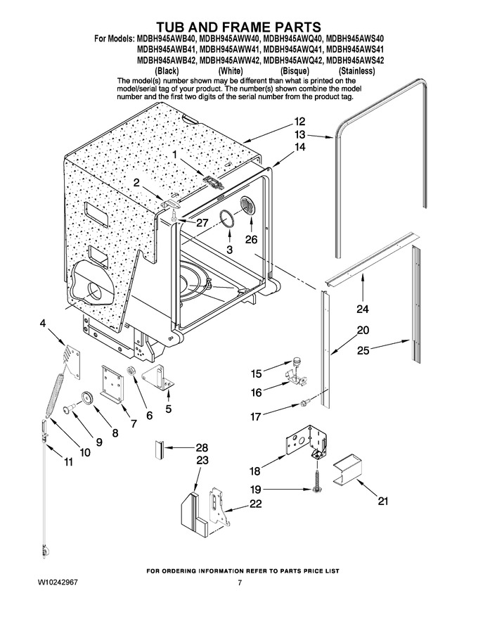 Diagram for MDBH945AWB41