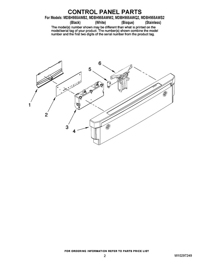 Diagram for MDBH955AWB2
