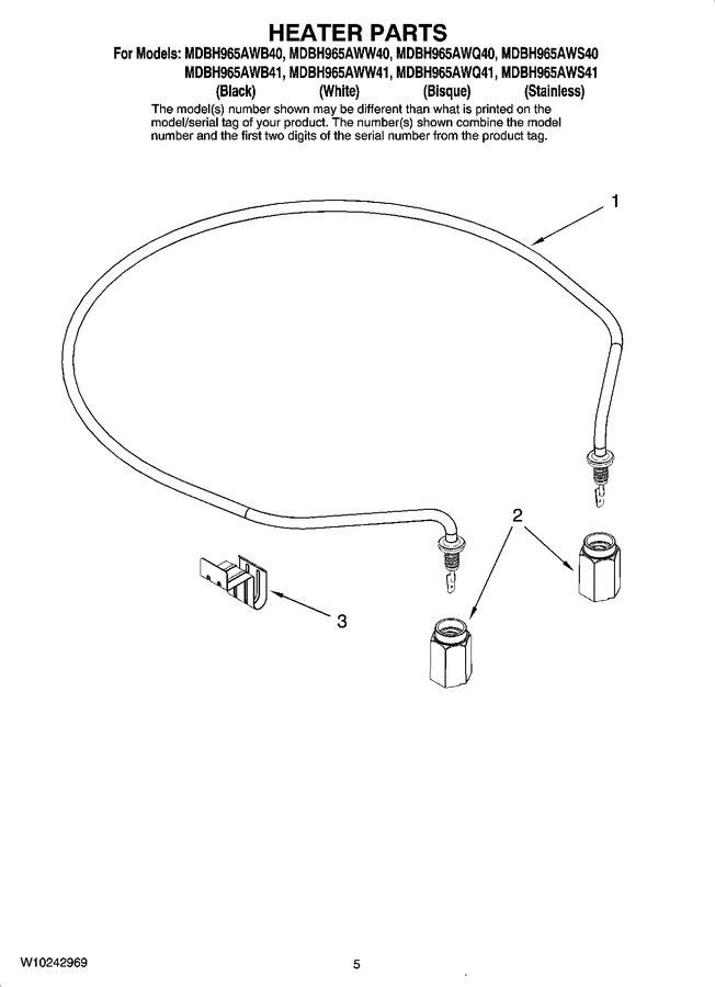 Diagram for MDBH965AWB40