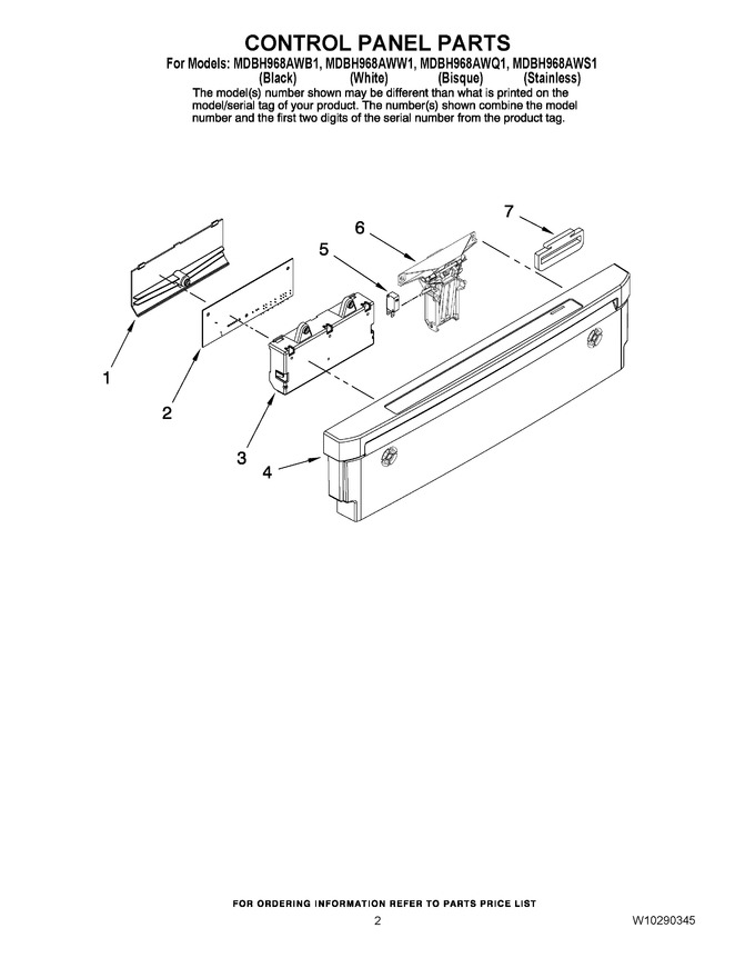 Diagram for MDBH968AWB1