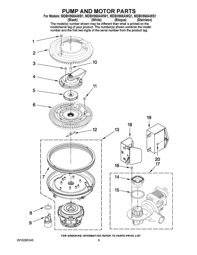 Diagram for MDBH968AWQ1