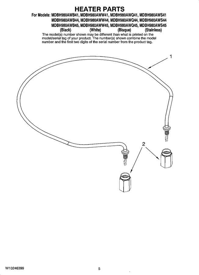 Diagram for MDBH980AWW44