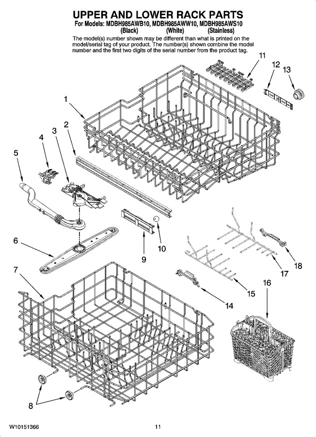 Diagram for MDBH985AWS10