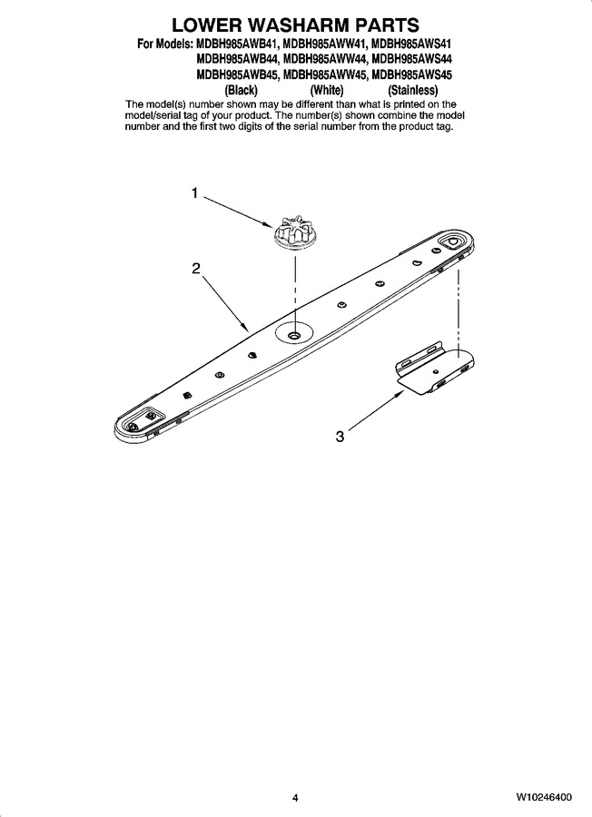 Diagram for MDBH985AWB44