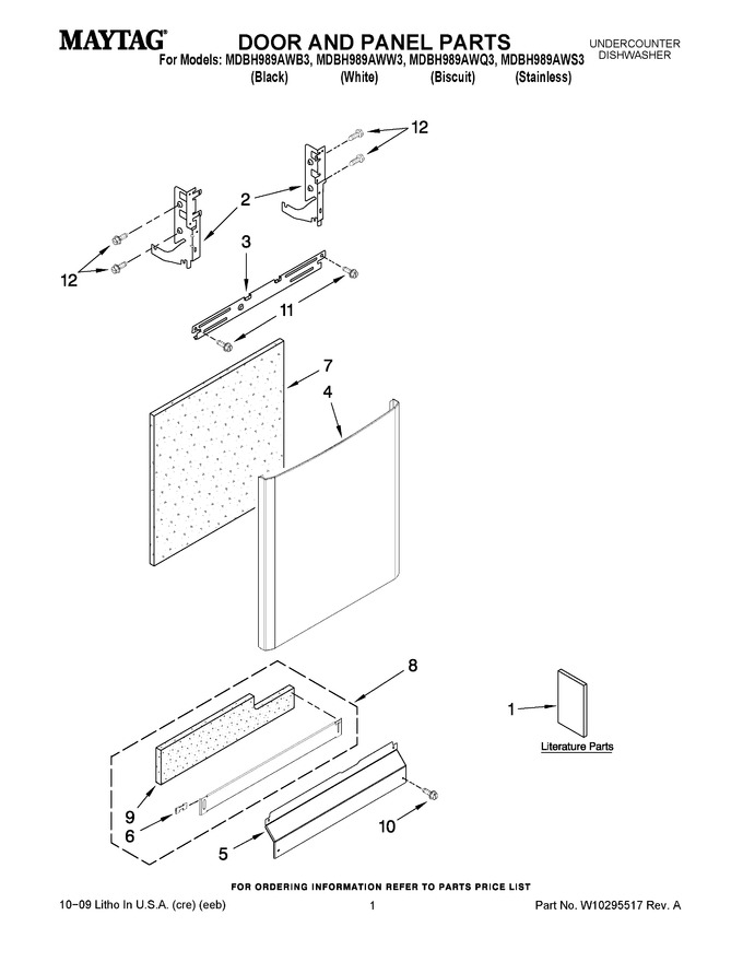 Diagram for MDBH989AWB3