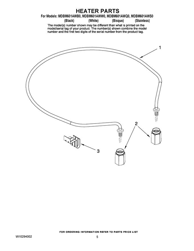 Diagram for MDBM601AWB0