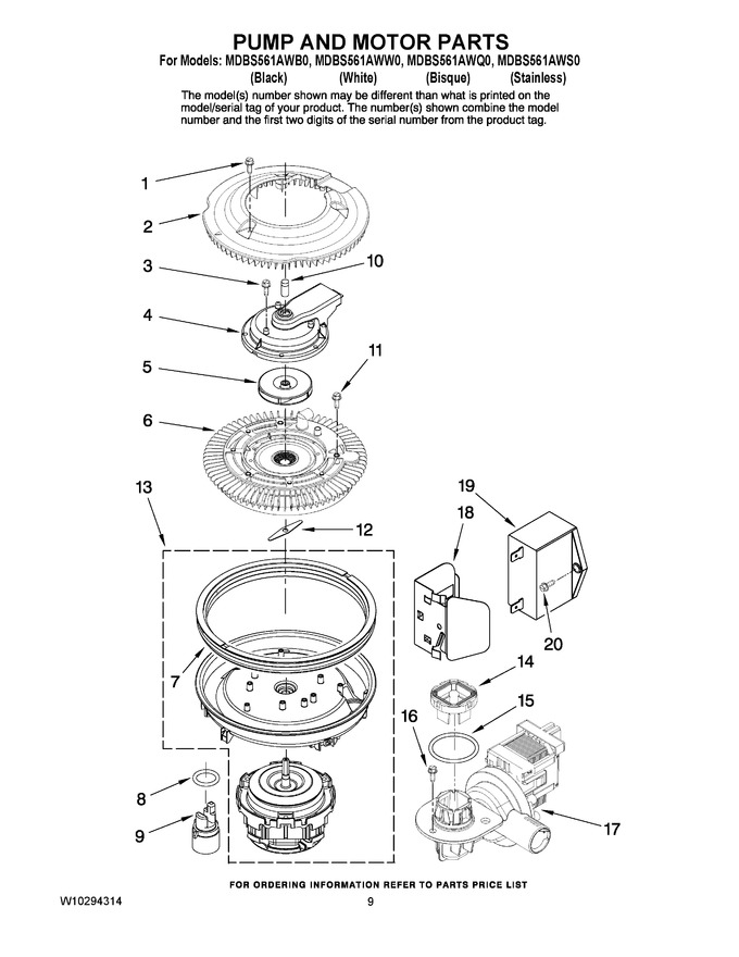 Diagram for MDBS561AWQ0