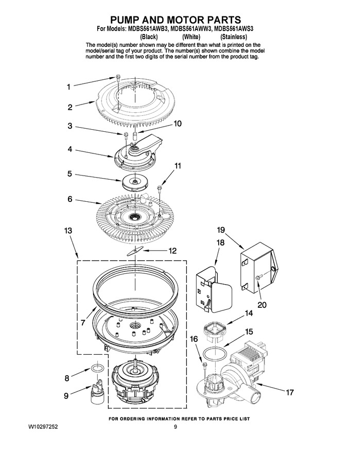 Diagram for MDBS561AWW3