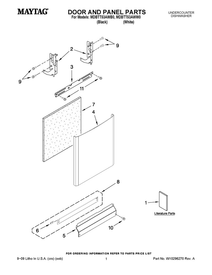 Diagram for MDBTT53AWW0