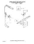 Diagram for 07 - Upper Wash And Rinse Parts