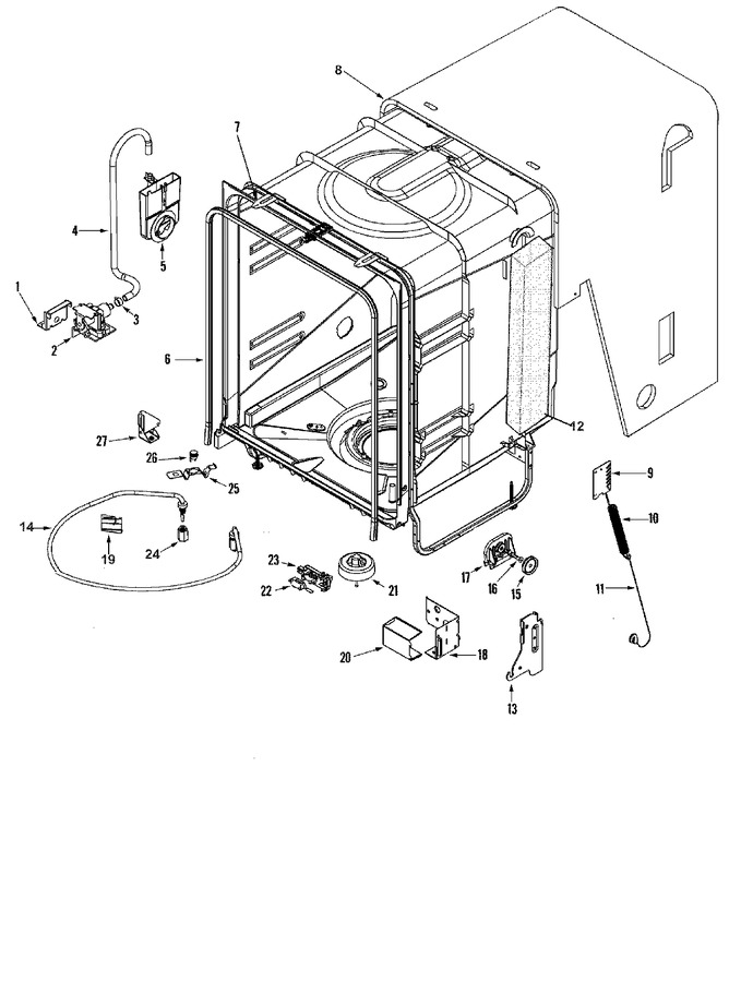 Diagram for MDC4650AWW