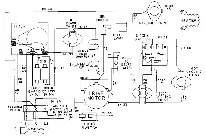 Diagram for MDE11CSADW