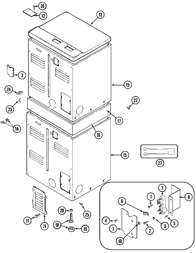 Diagram for MDE11PDACL